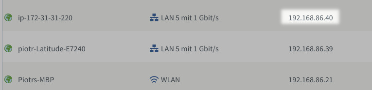 Bridge connection on my local router