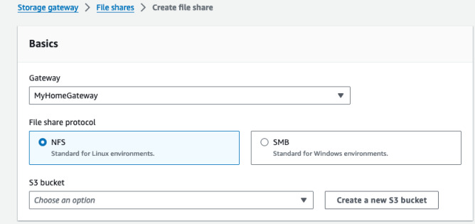 Create share