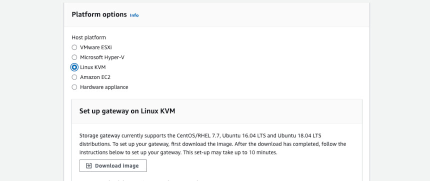 Get the image from AWS