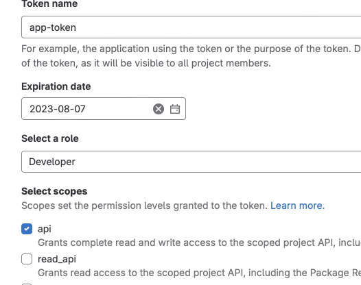 Generate Token